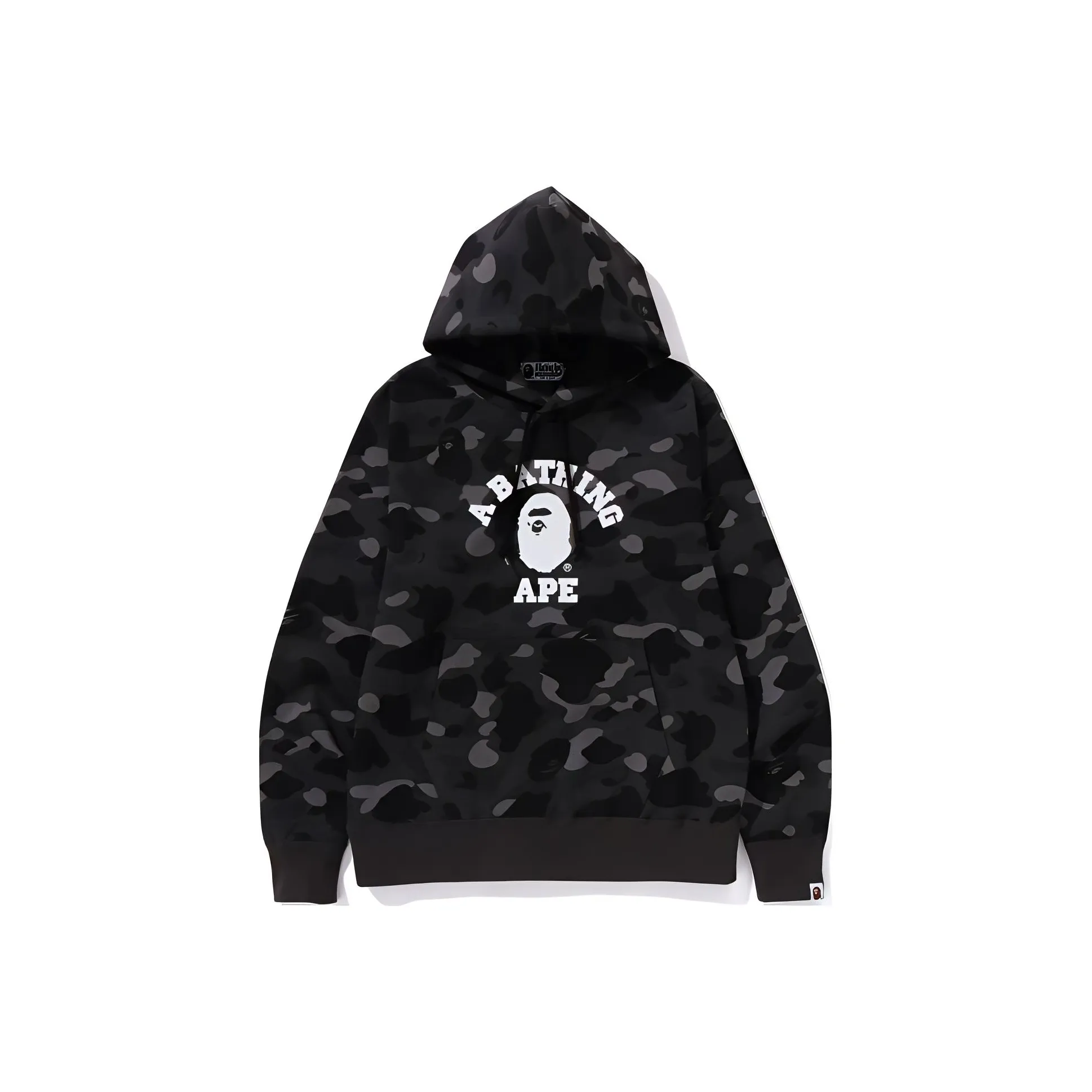 Bape Color Camo College Pullover Hoodie