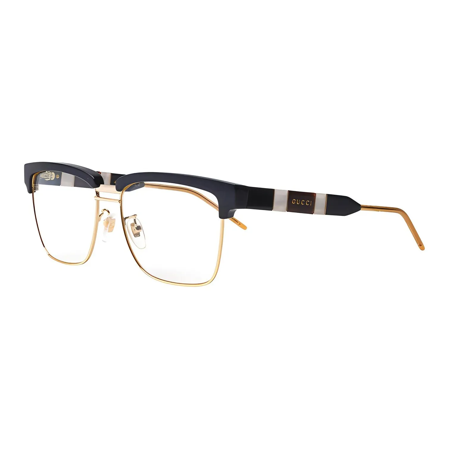 GUCCI Sunglasses Men's Black/Gold
