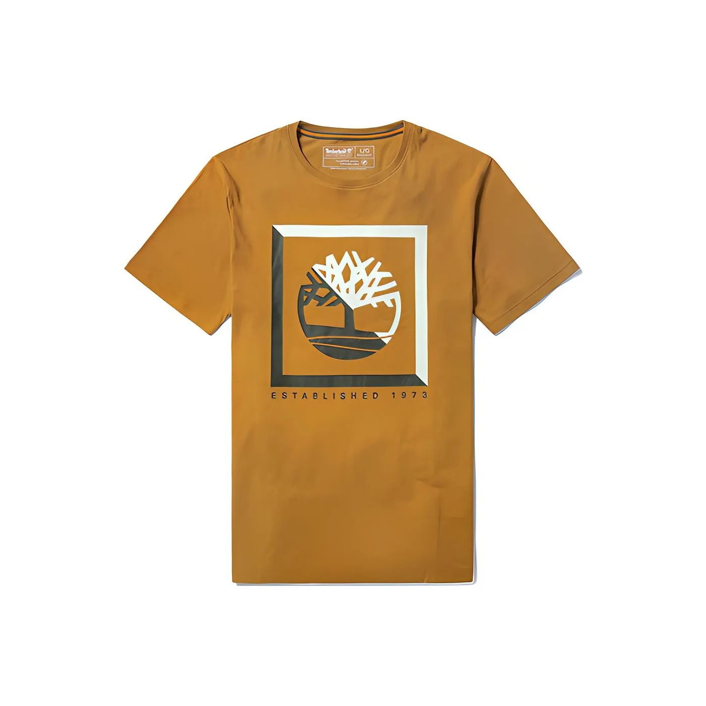 Timberland Men Outdoor Crew Neck T-Shirt Wheat