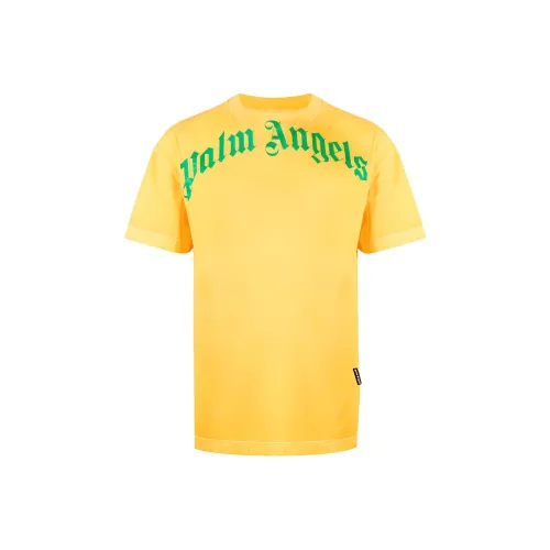 PALM ANGELS Желтые Мужские Рубашки