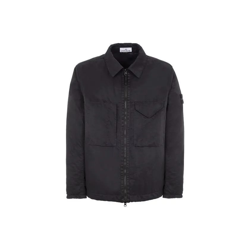 STONE ISLAND Q0321 Opaque Nylon Twill With Primaloft TC Jacket