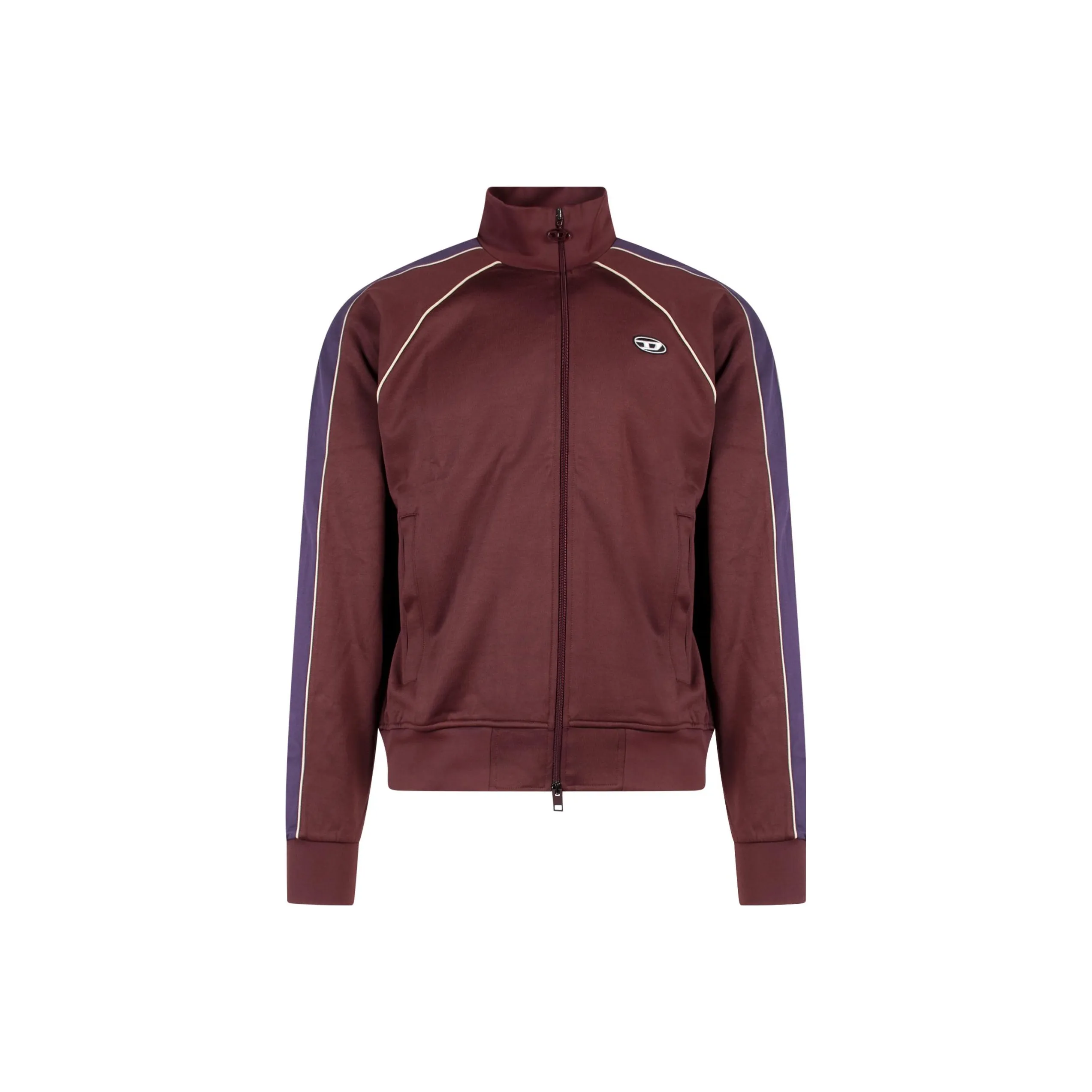 DIESEL Мужские куртки красного и коричневого цвета