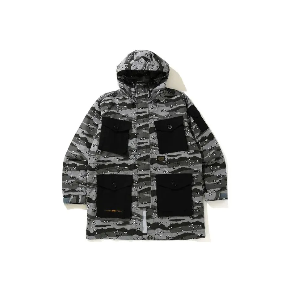 Bape Desert Camo Loose Fit Military Jacket
