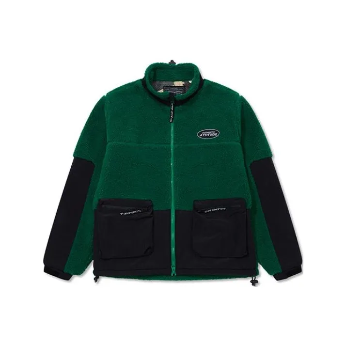 Levis FW22 Fitted Moderate Jacket Spring And Autumn Men's Green