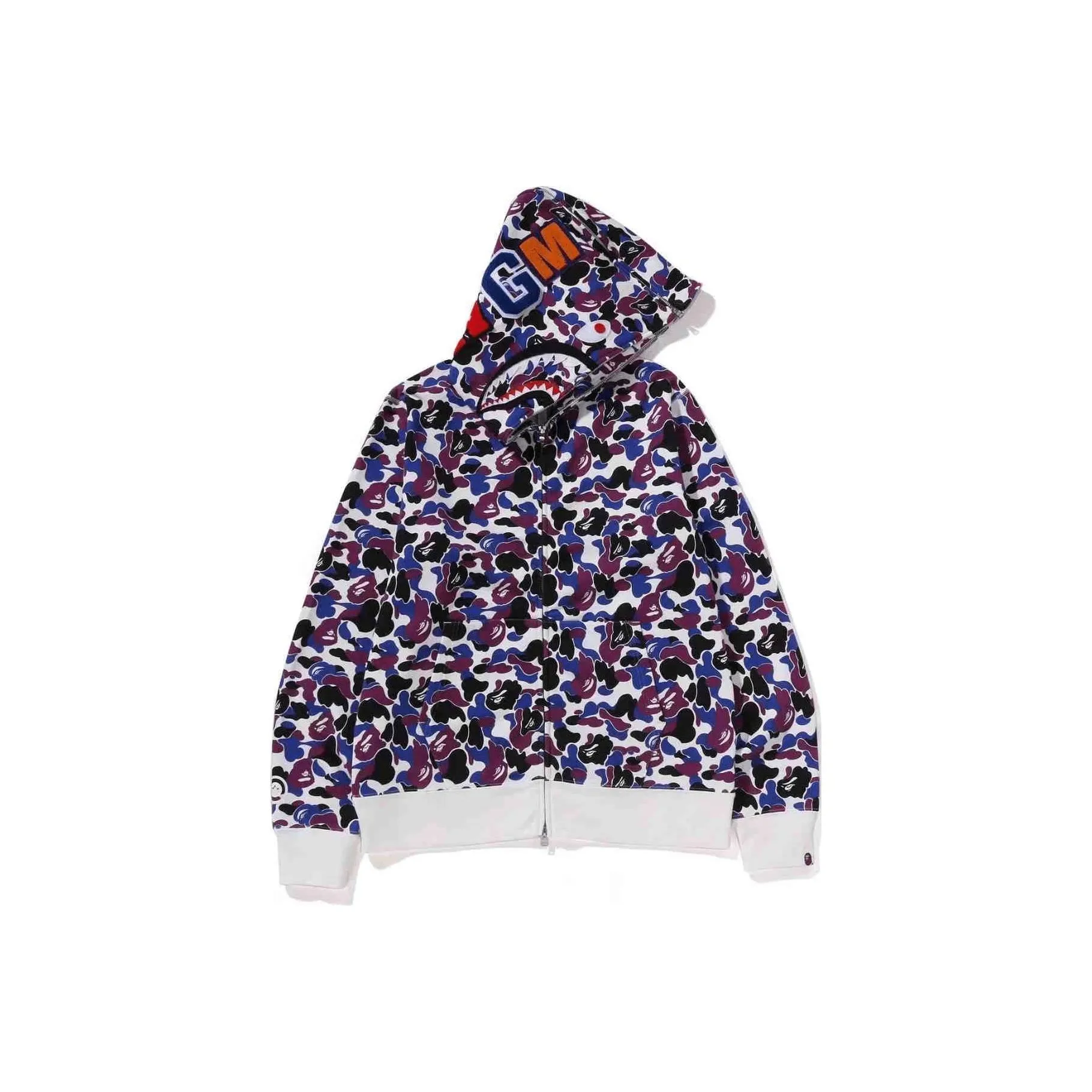 Bape Store Hong Kong Separate Shark Full Zip Hoodie