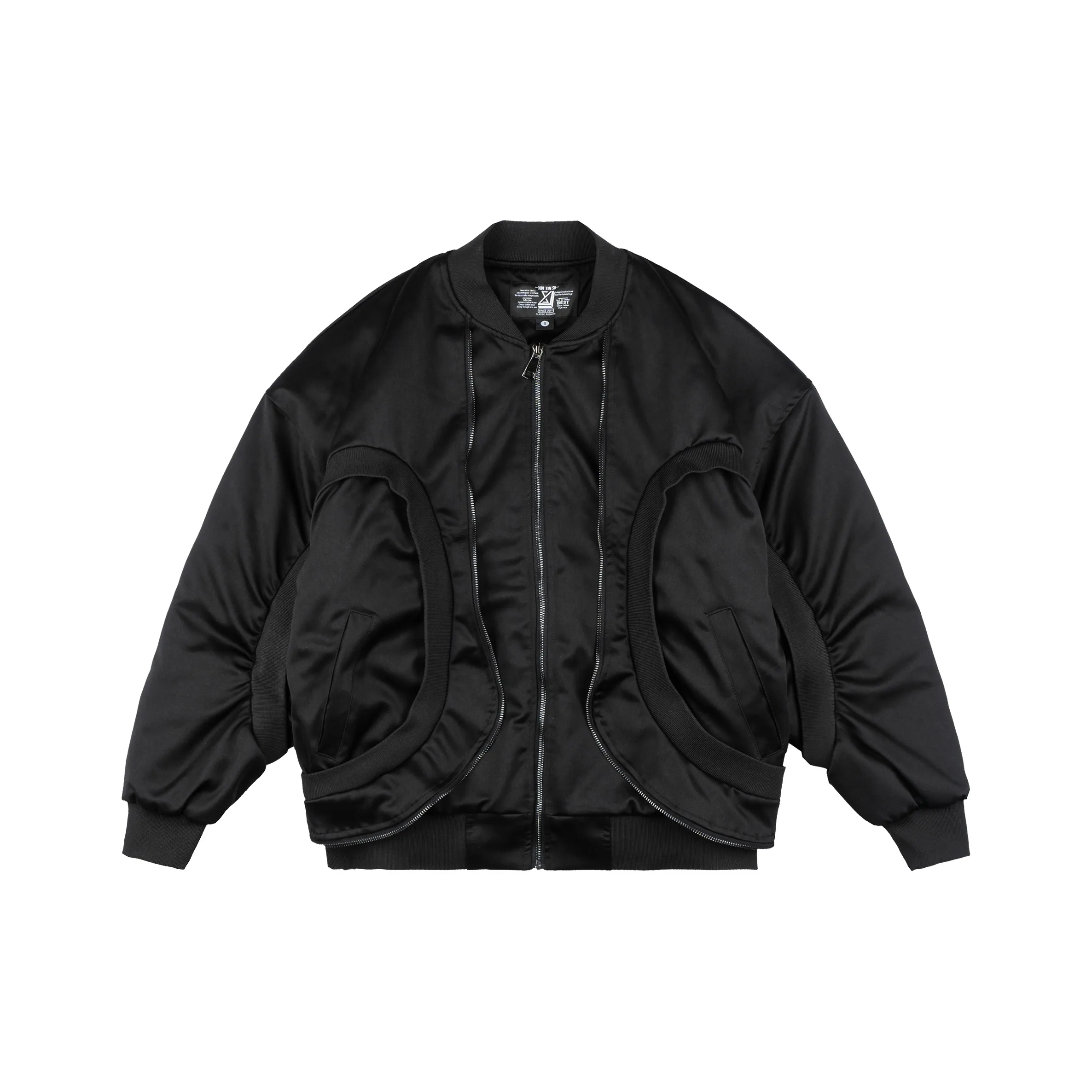 Expedition Engineered T-shirt met lange mouwen in zwart