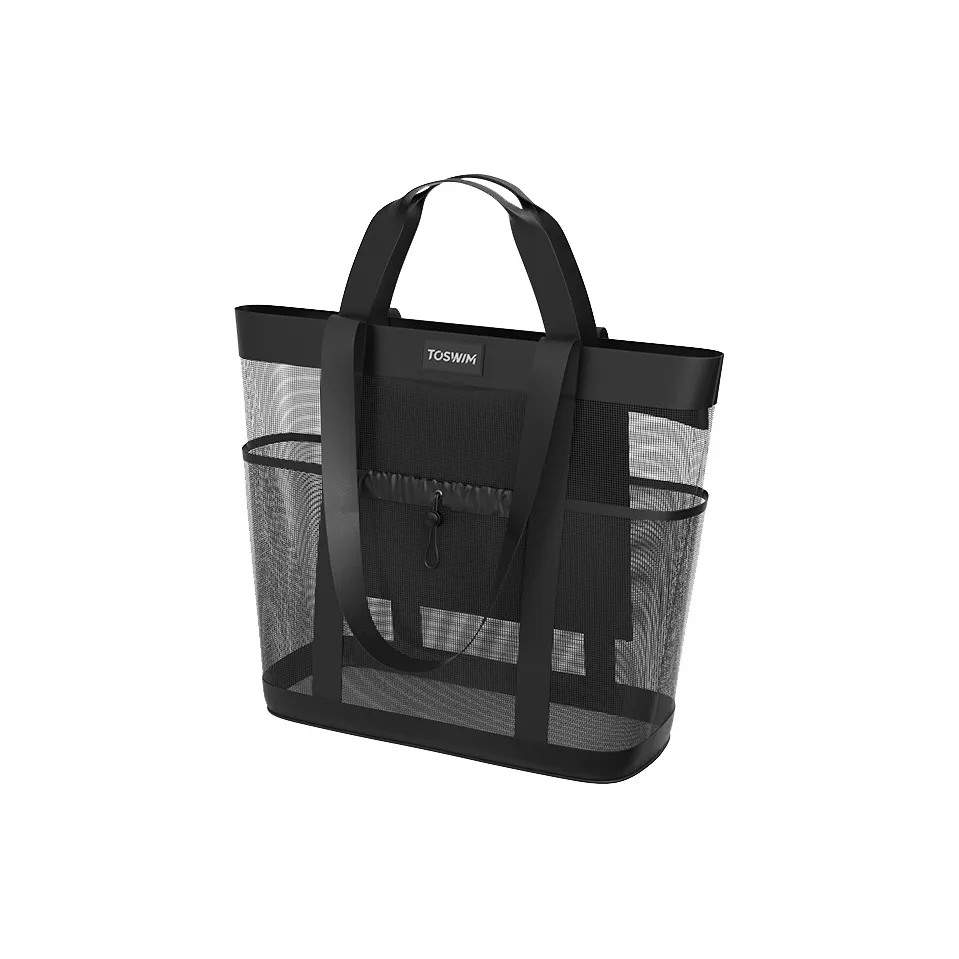 TOSWIM PVC Swim Bag Tubas Unisex Ink Mesh