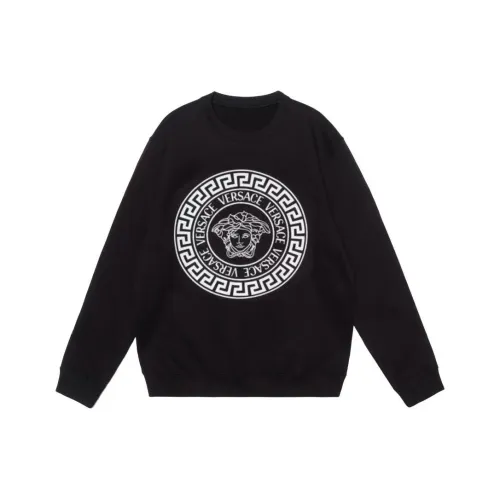 VERSACE Черный Мужские Свитшоты