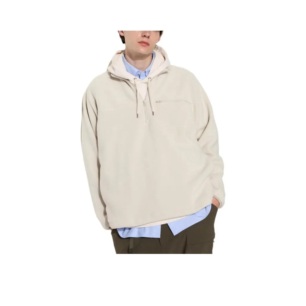UNIQLO Толстовка Мужская Светлый Бежевый
