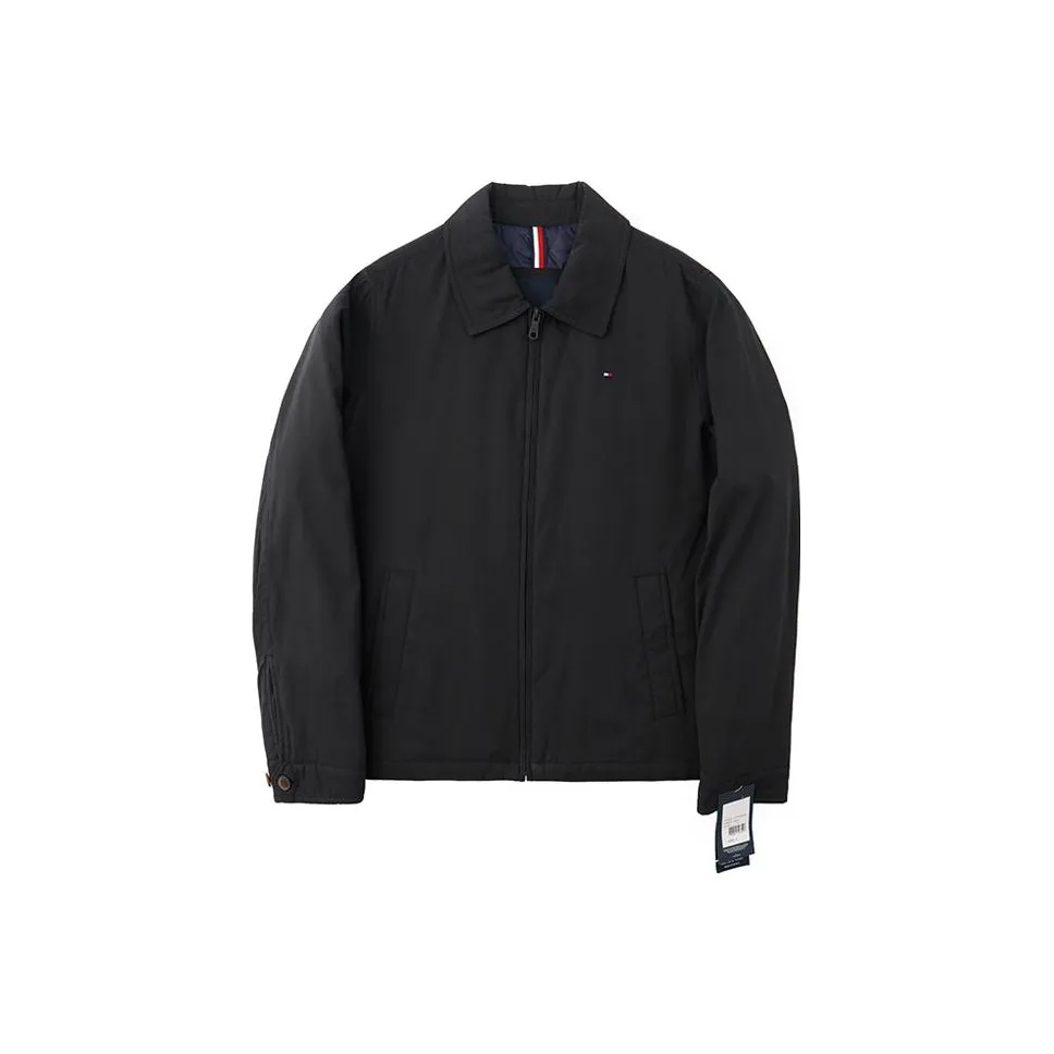 tommy Durable Hilfiger Canvas vetersneakers in wit Black