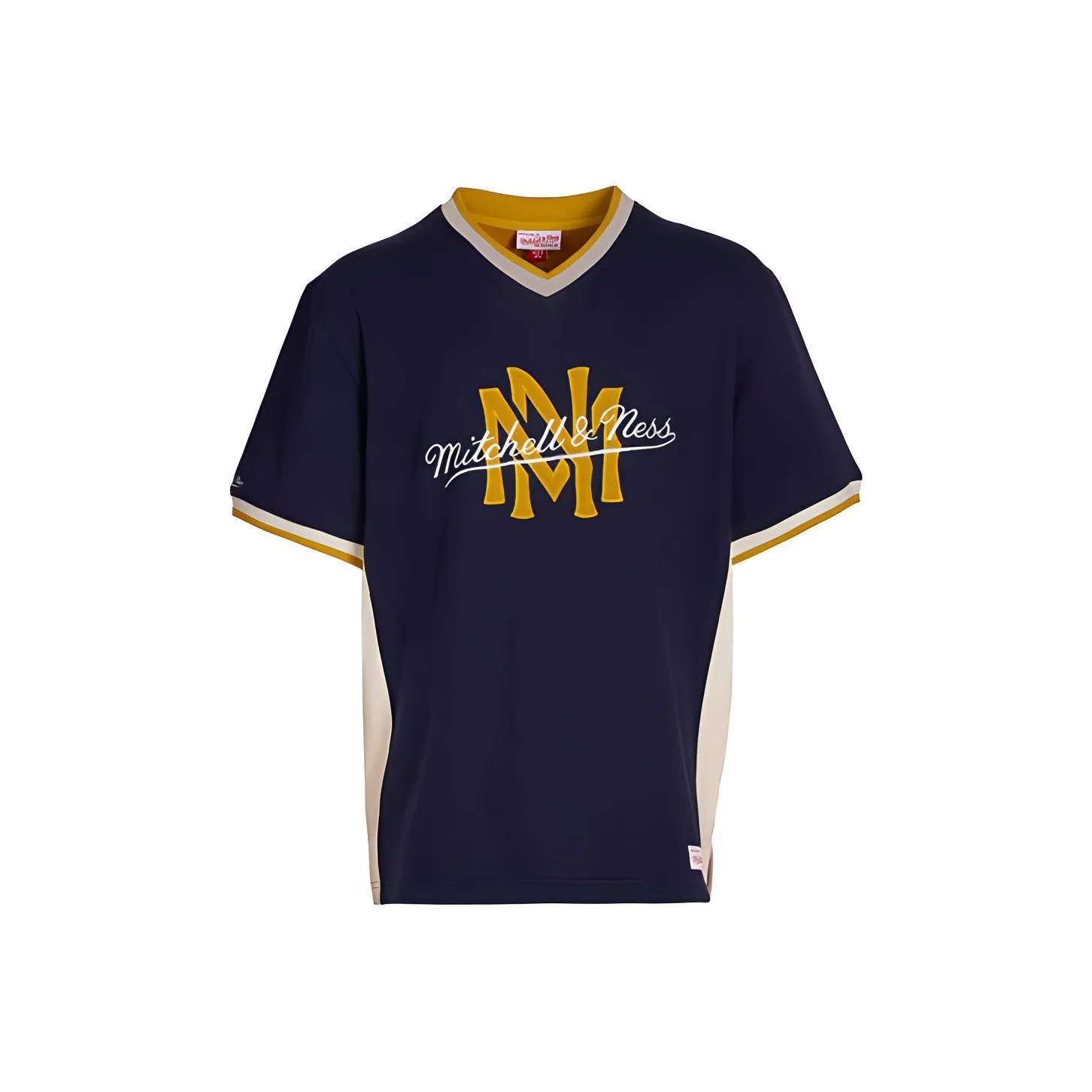 Mitchell & Ness T Shirt Unisex Navy Blue