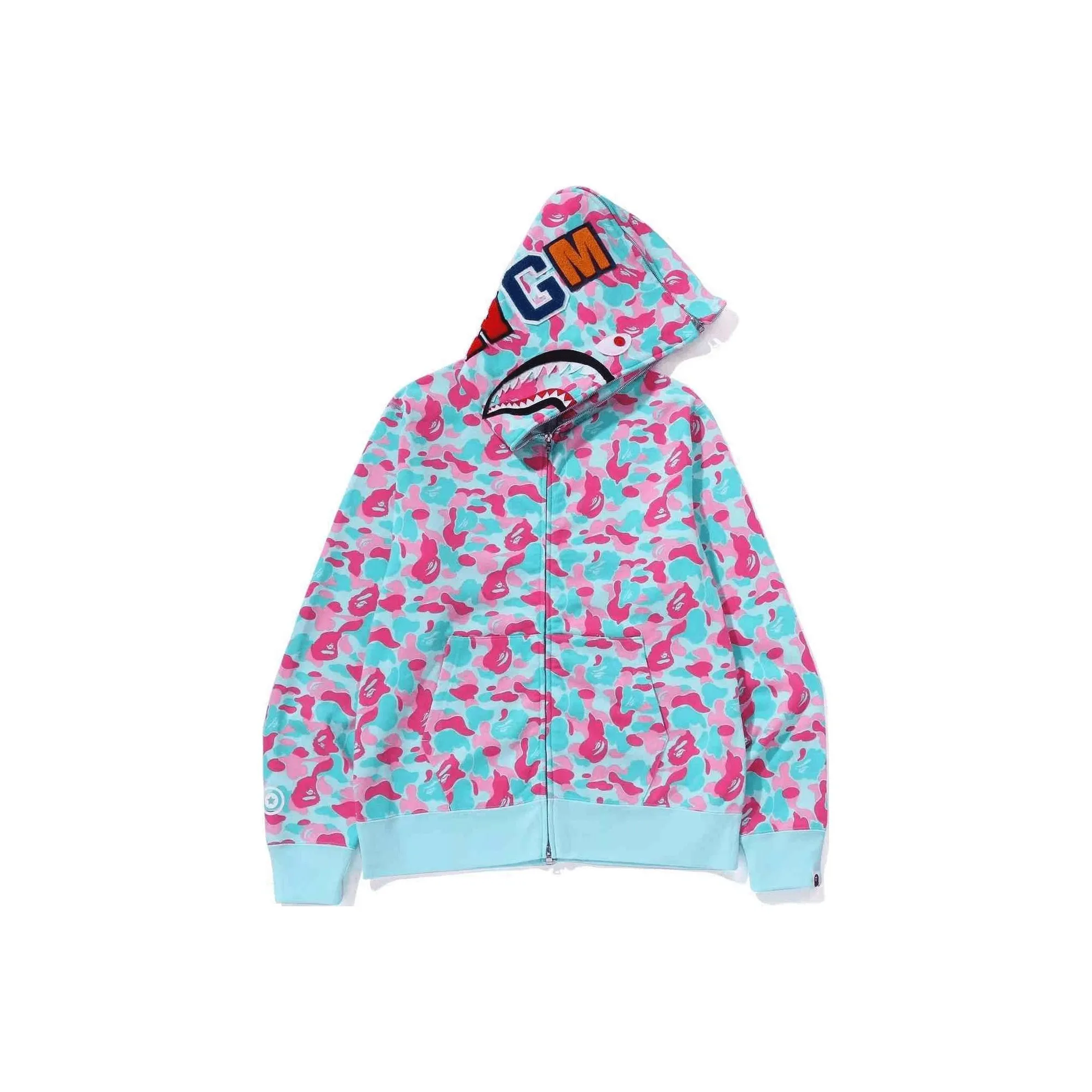 Bape Store Miami Shark Full Zip Hoodie