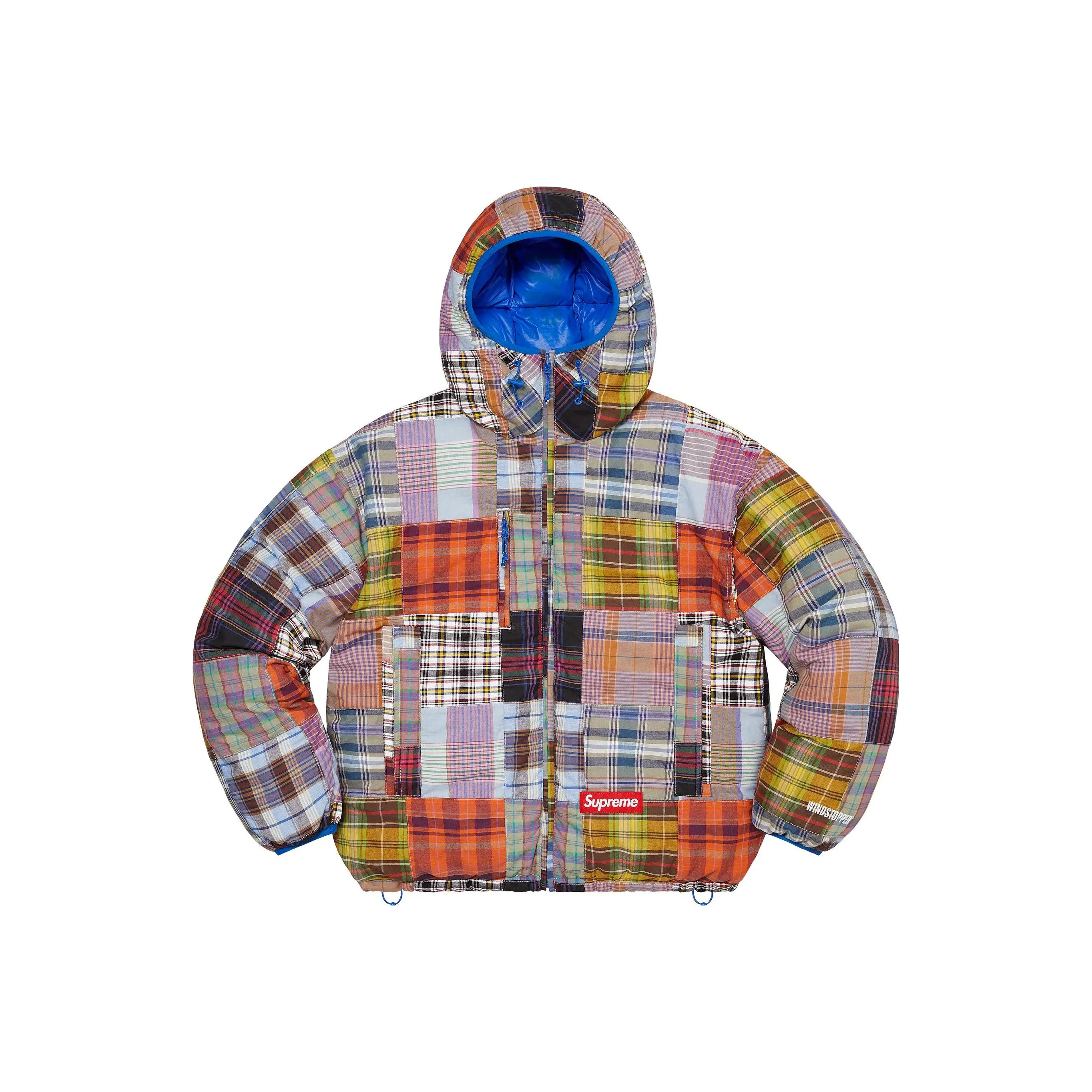 Supreme Madras Reversible Windstopper Puffer Jacket