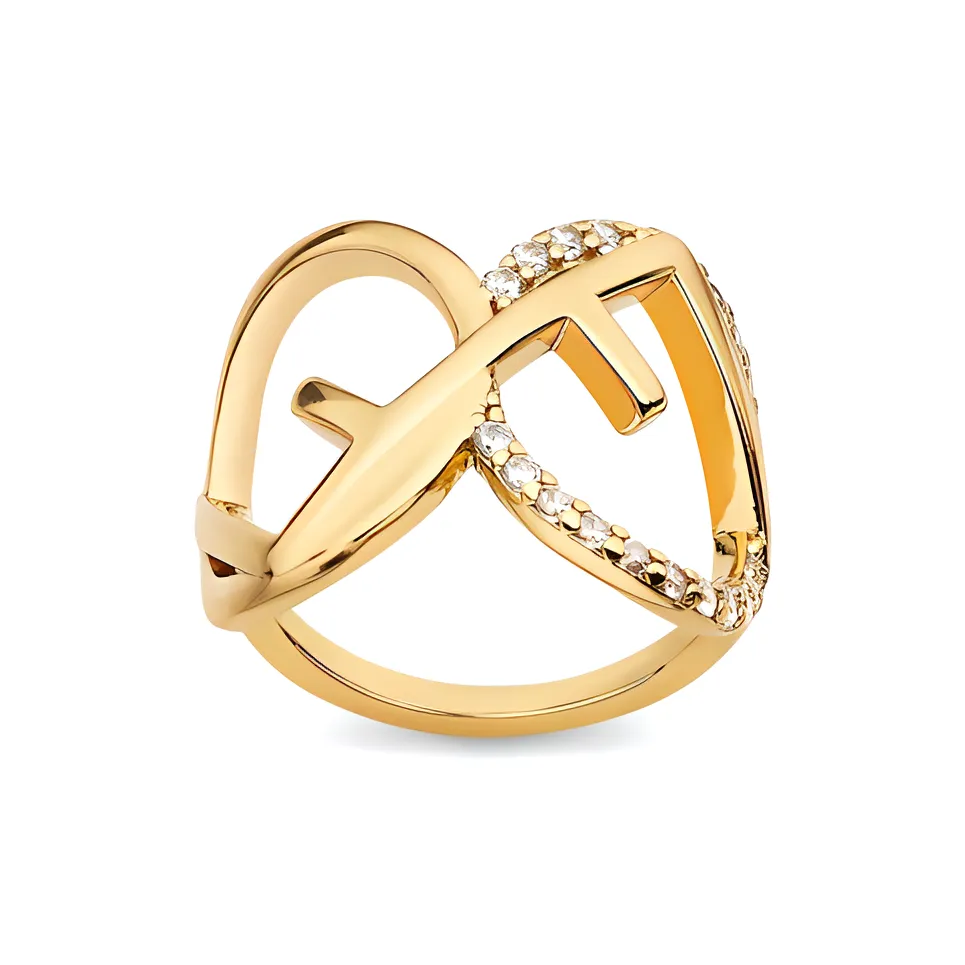 FENDI Кольца Золотые Женские