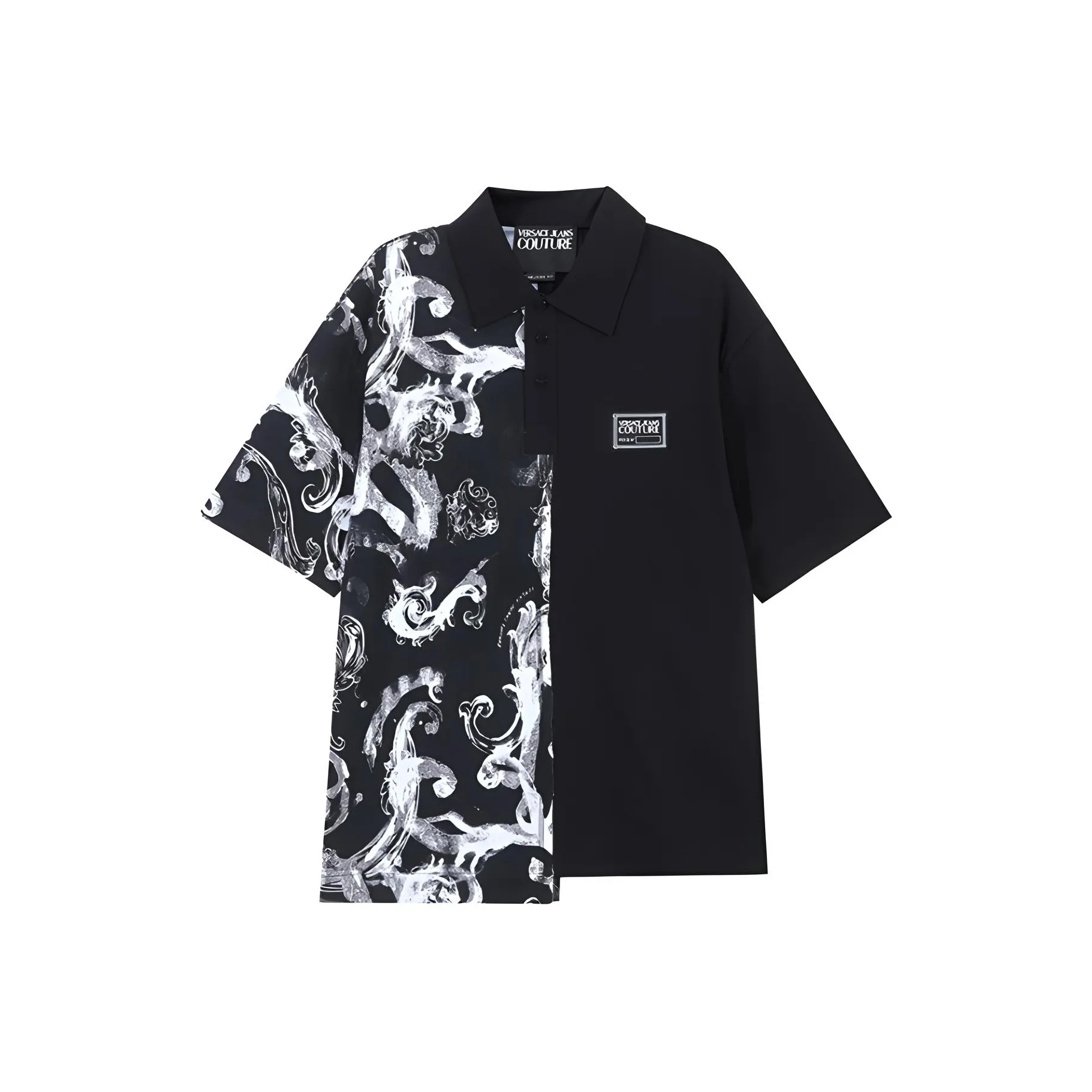 VERSACE JEANS COUTURE Поло Мужское Черное