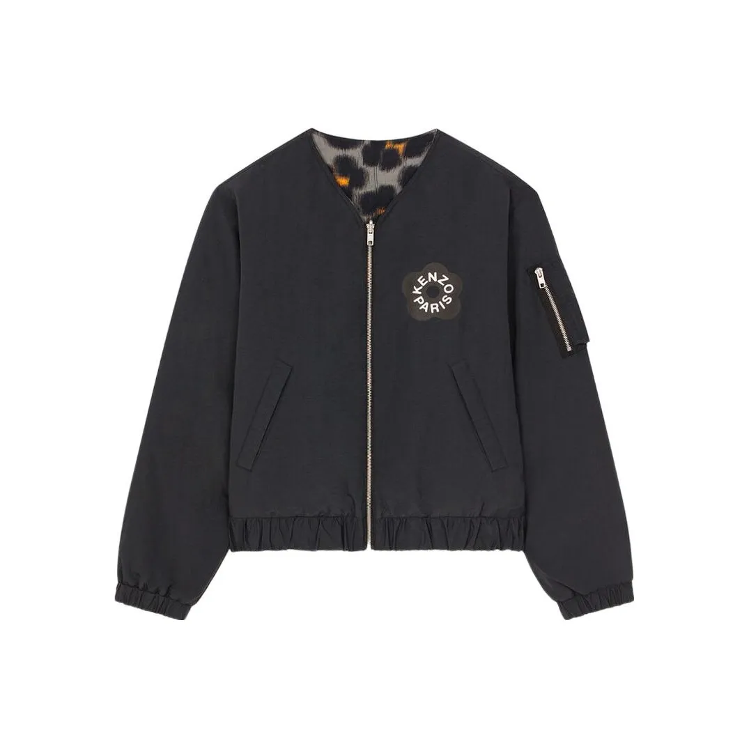 KENZO Мужские черные куртки