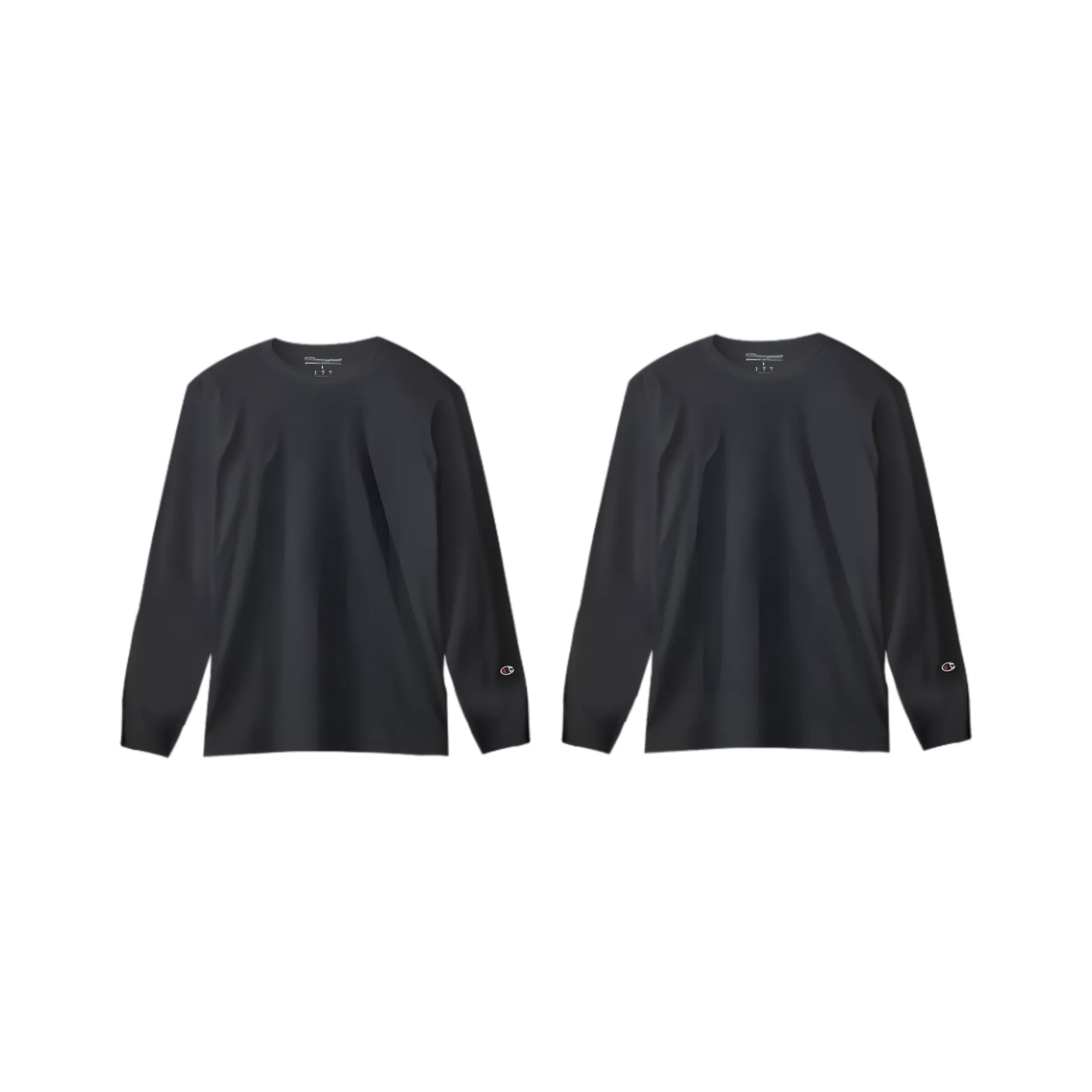 Champion T-Shirt Мужской Черный 2 упаковки