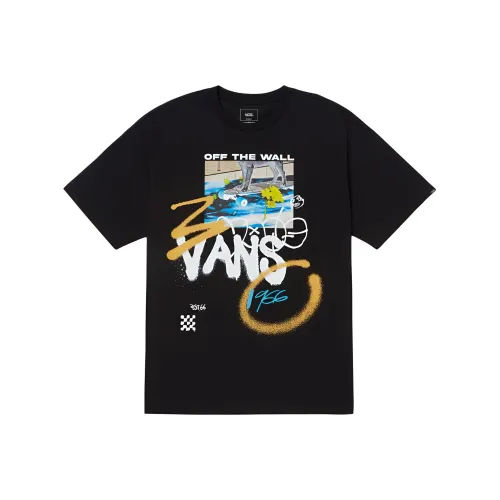 VANS Черная Мужская Рубашка T