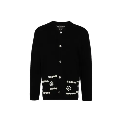 COMME Des GARCONS HOMME PLUS Черный Мужской Трикотаж