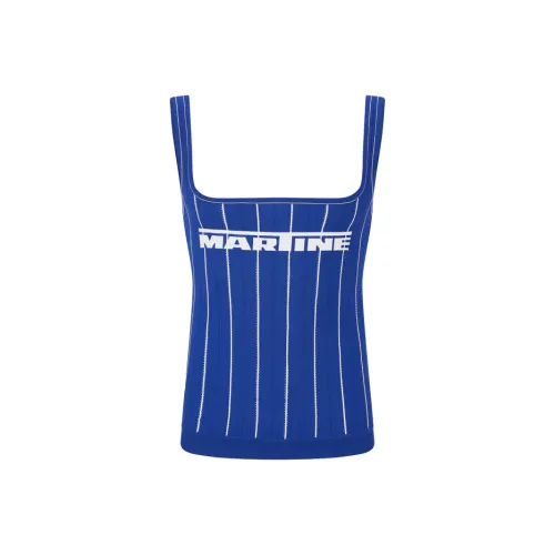MARTINE ROSE Blue Мужские Майки