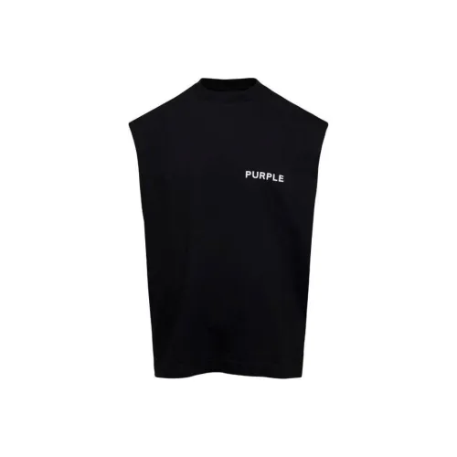 Purple Brand Черные Мужские Майки