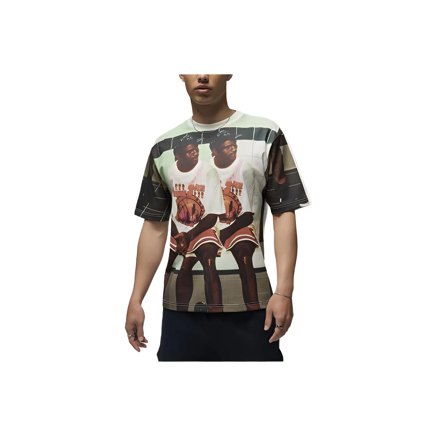 jordan cd6107-106 SS24 T Shirt Men's Canvas
