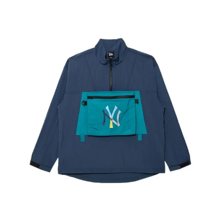 New Era Jackets Unisex Navy Blue