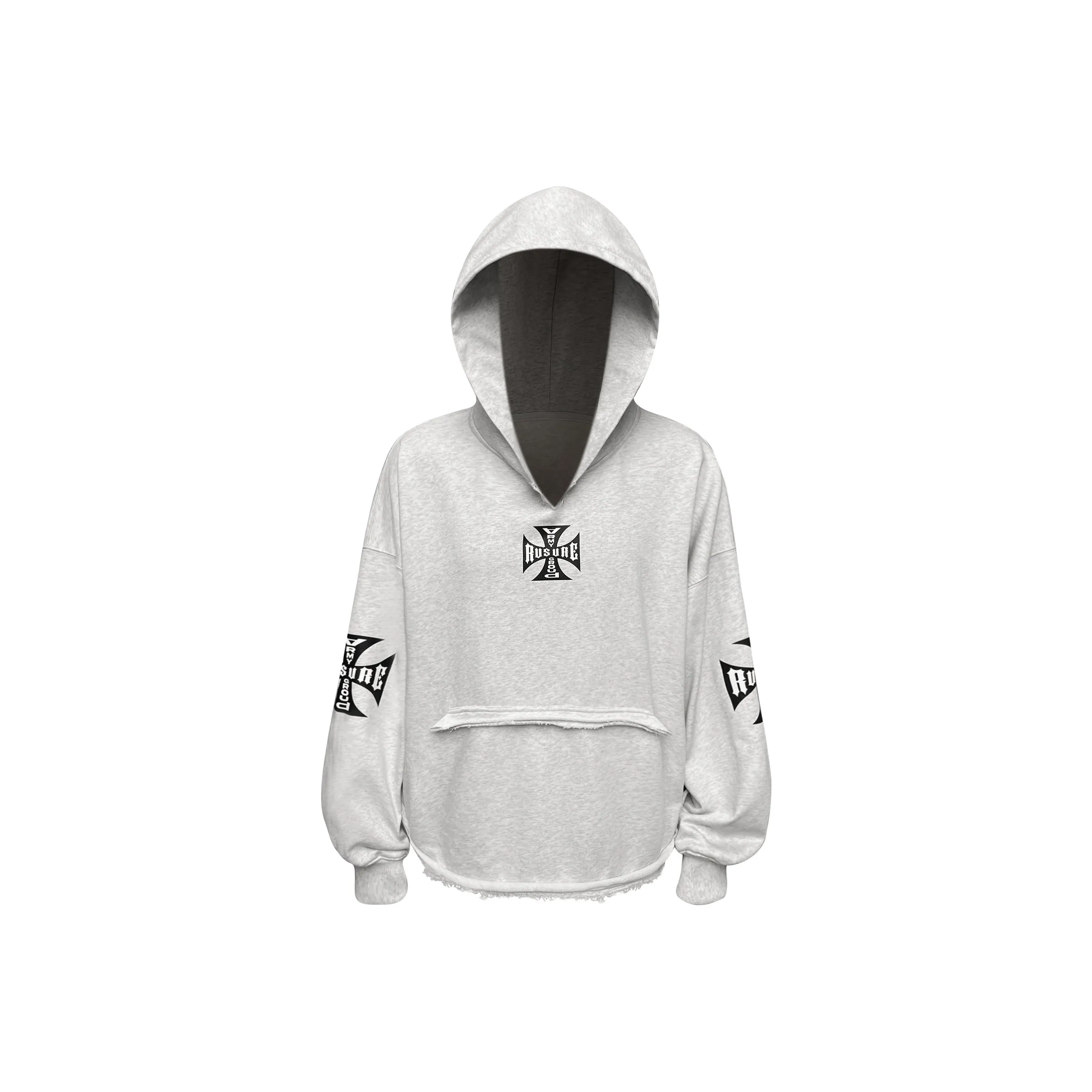 Rusure Hoodie Unisex Light Gray