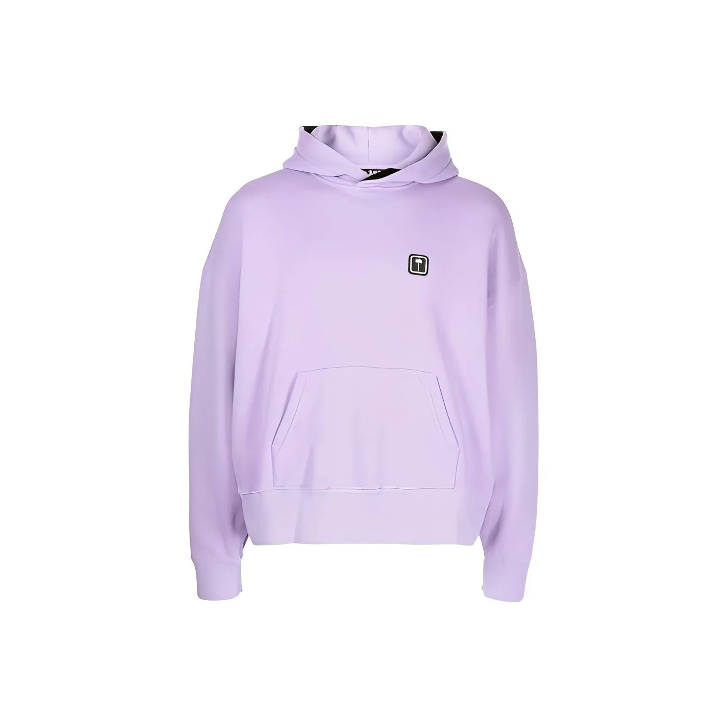 PALM ANGELS Palm Patch Taping Popover Hoodie