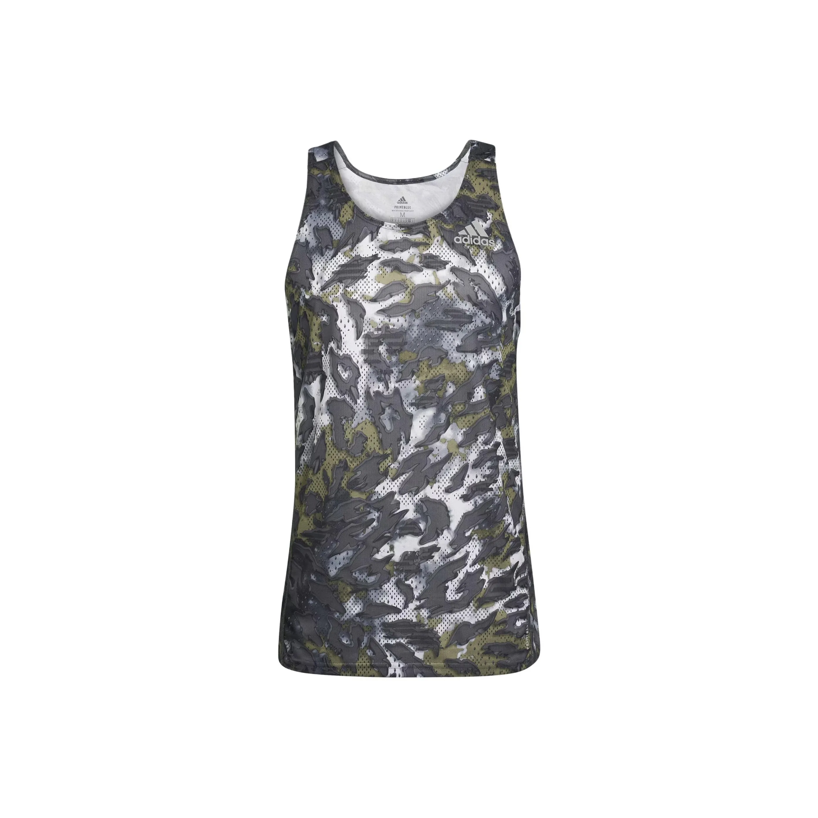 Adidas Free Shipping With AdiClub Fast Graphic Primeblue Running Singlet