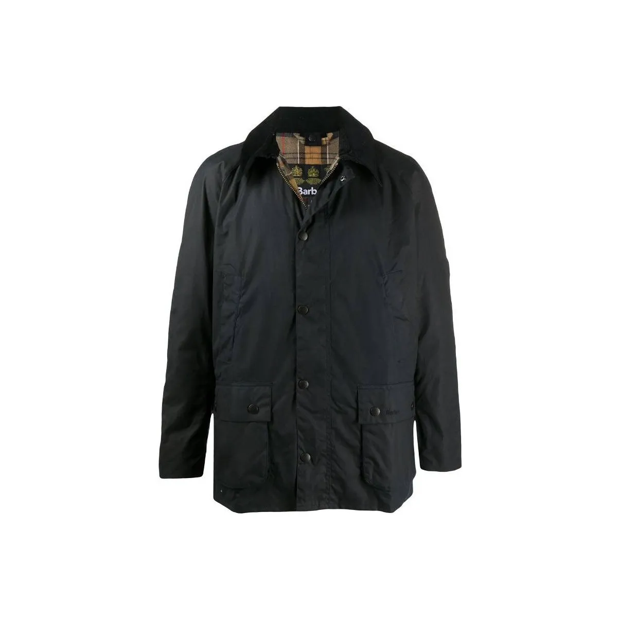 BARBOUR Ashby Waxed Button Up Jacket