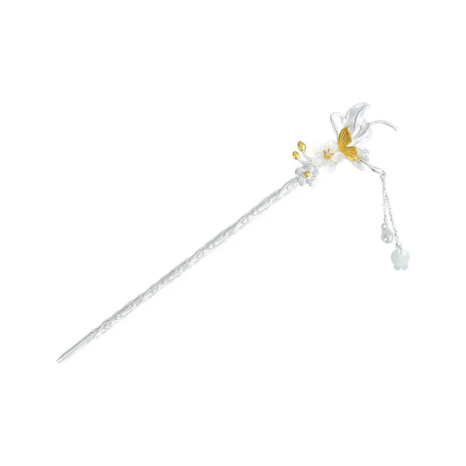 Zocai S925 Silver Hairpins Women's
