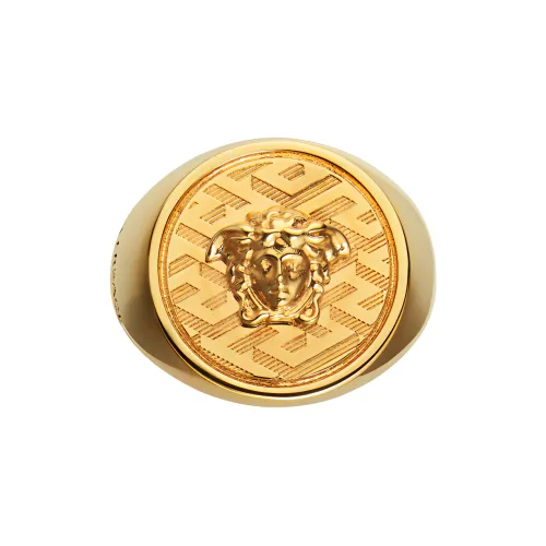 VERSACE Металлические кольца золотые женские