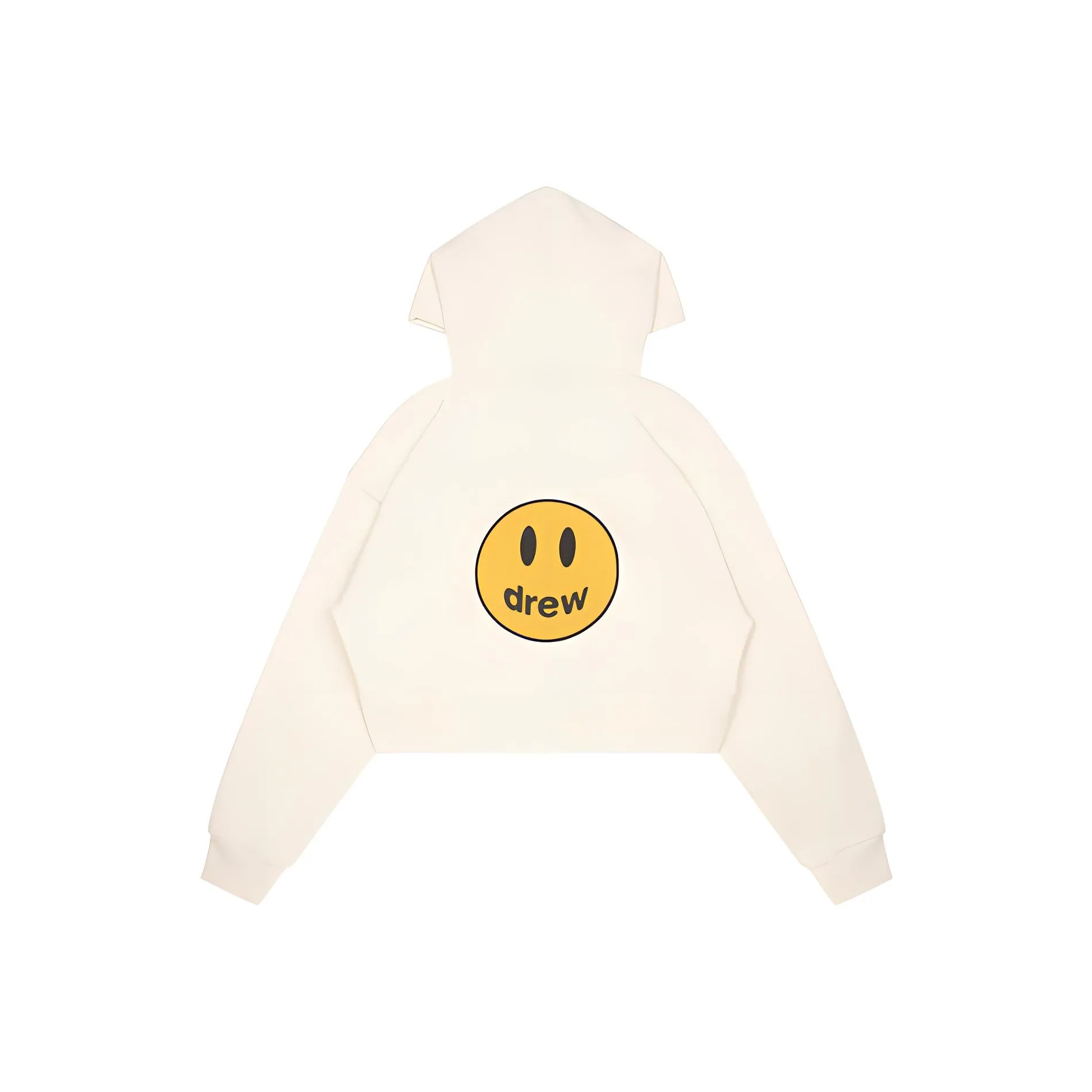 Drew House Cropped Zip Up Hoodie