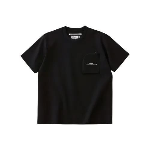White Mountaineering Черная Мужская Рубашка