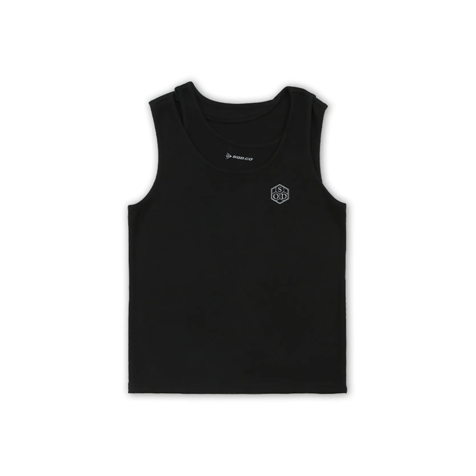 SOD Co. Черная унисекс майка