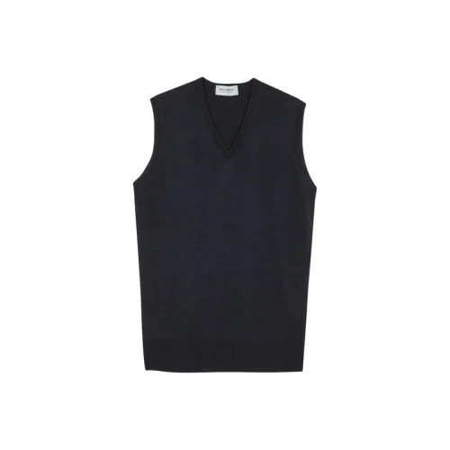 JOHN SMEDLEY Серый Мужские Майки