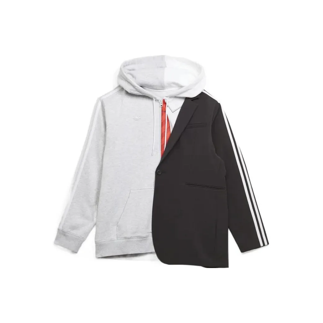 Adidas Originals Kerwin Frost Collection Jackets Men's Light Heather Gray/Black