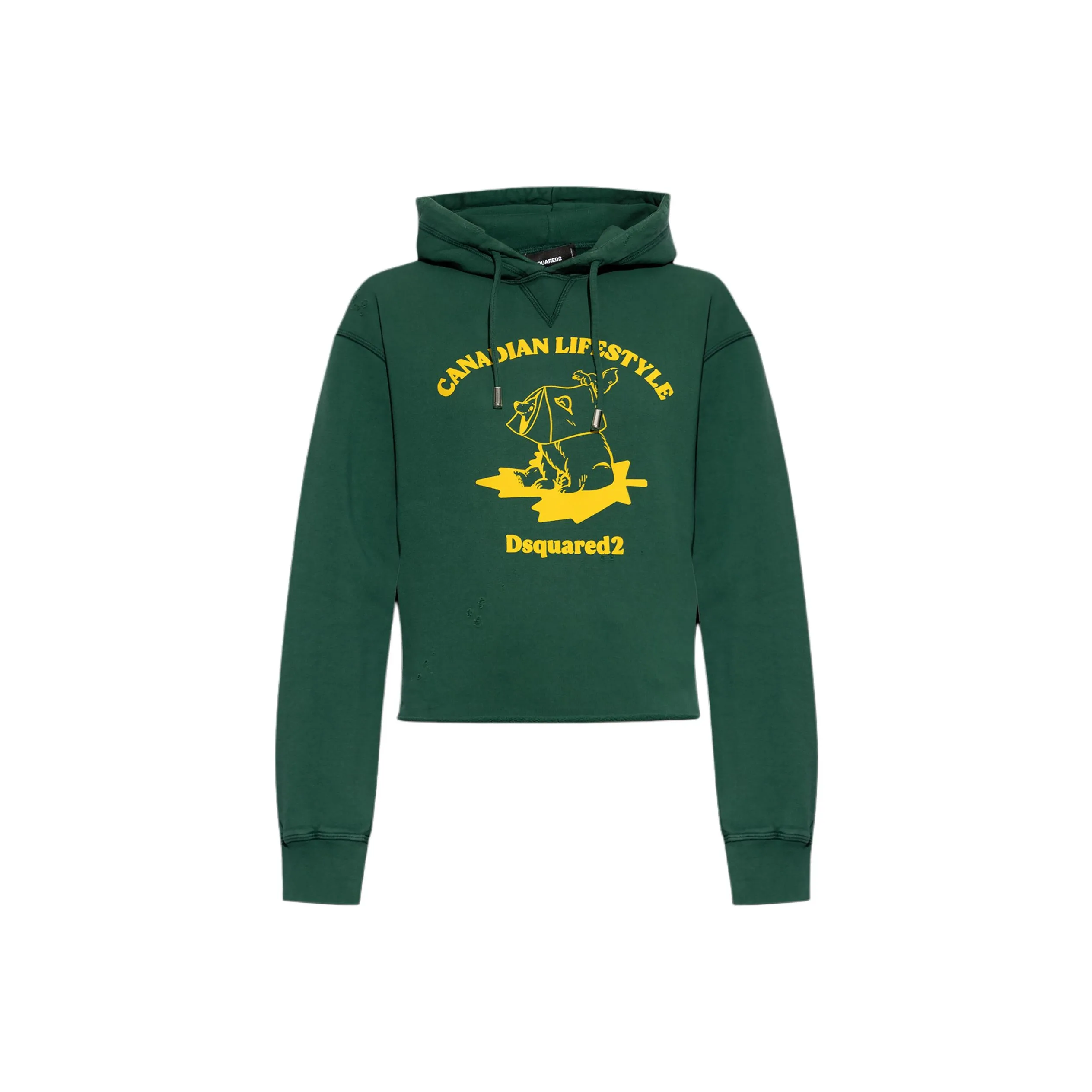 Dsquared2 Canadian Lifestyle Graphic Printed Hoodie