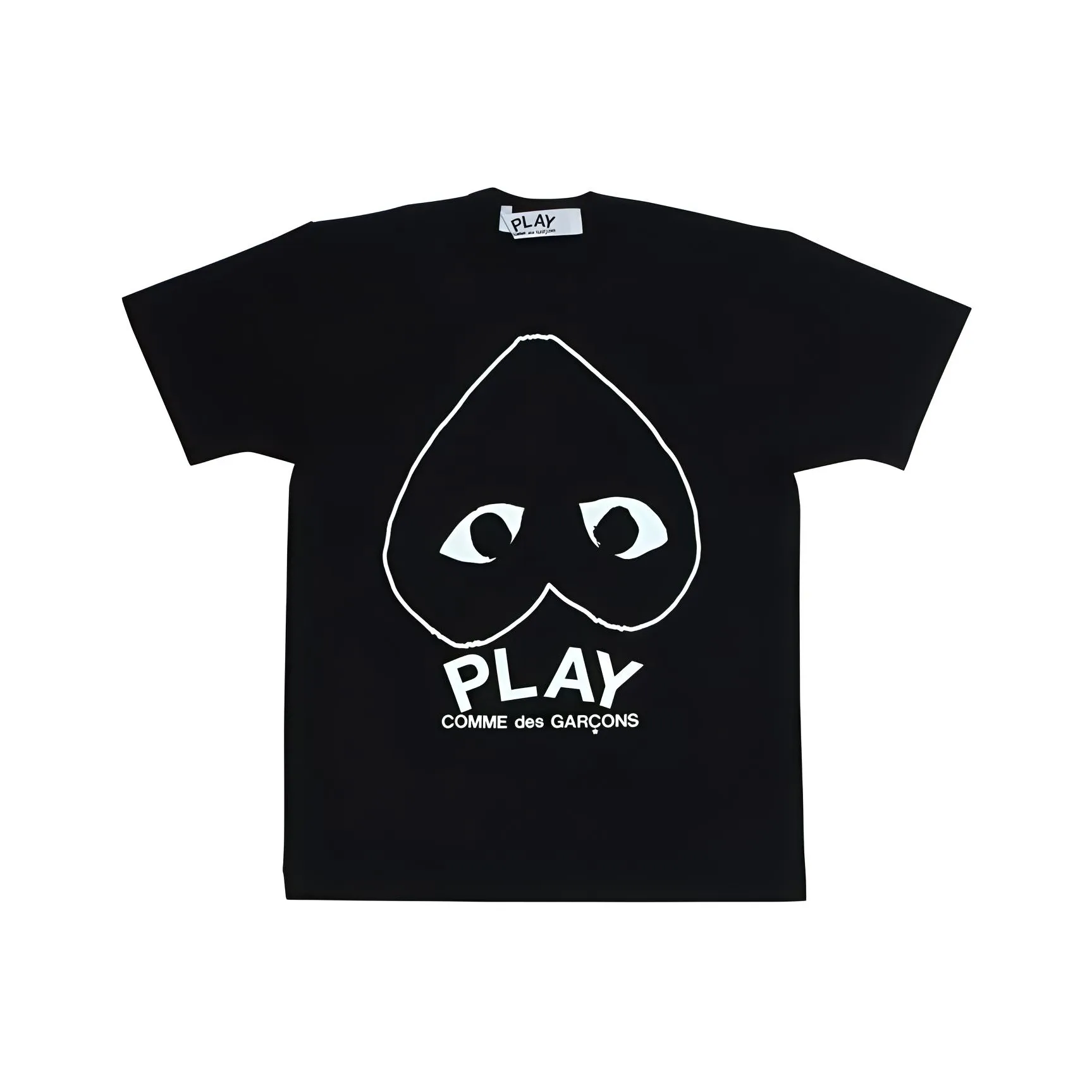 CDG Play Черная Унисекс Футболка