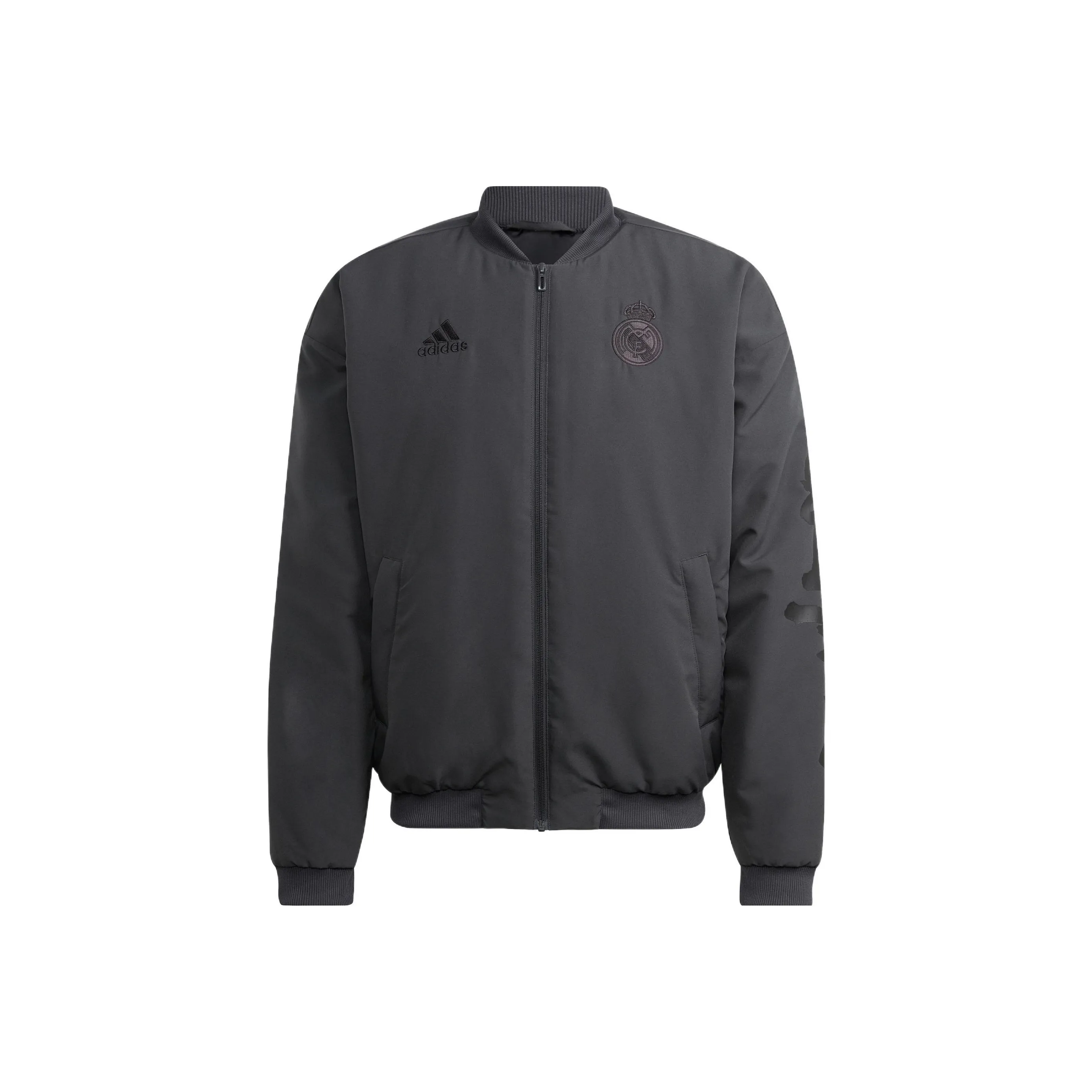Adidas Real Madrid Jacket Men's Carbon Black
