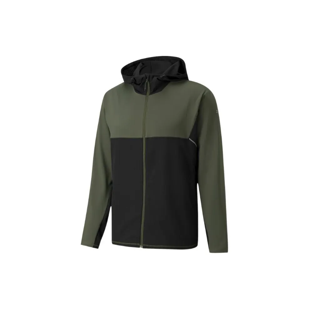 PUMA RUN COOLADAPT Куртка Мужская Виноградный Лист Зеленый