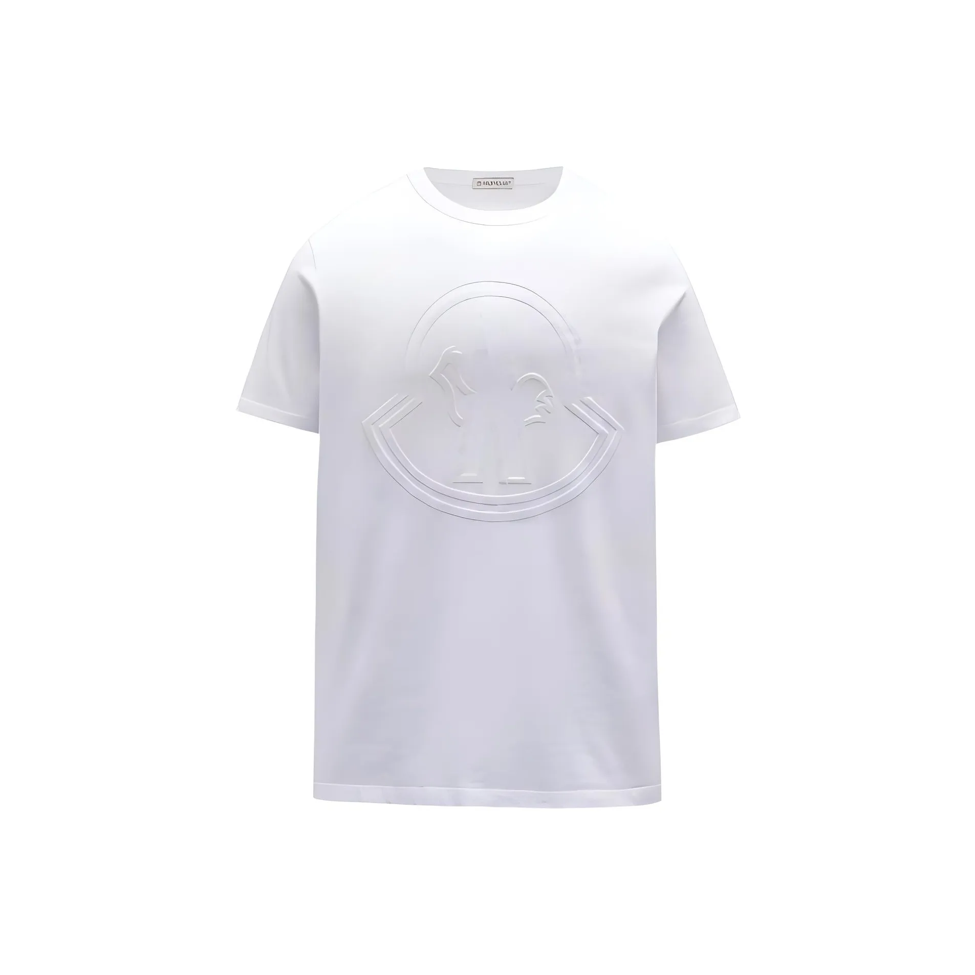 MONCLER Белая Мужская T-рубашка