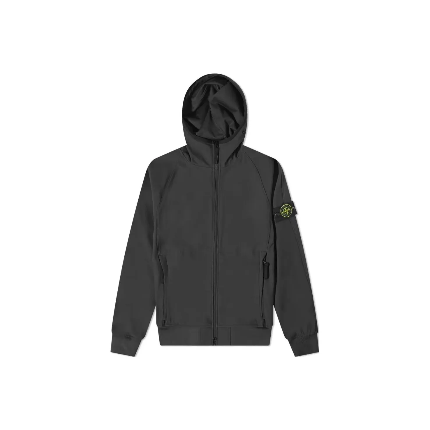 STONE ISLAND Logo patch Hooded Jacket