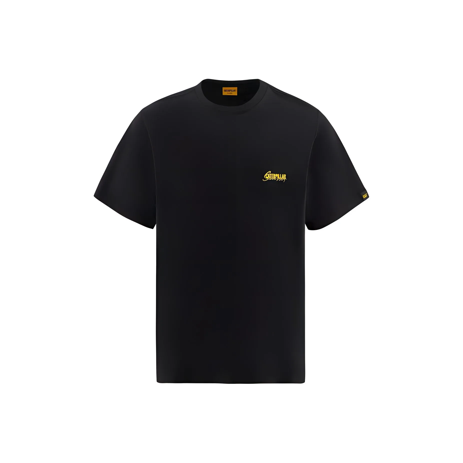 Кошка Черный Унисекс Футболка