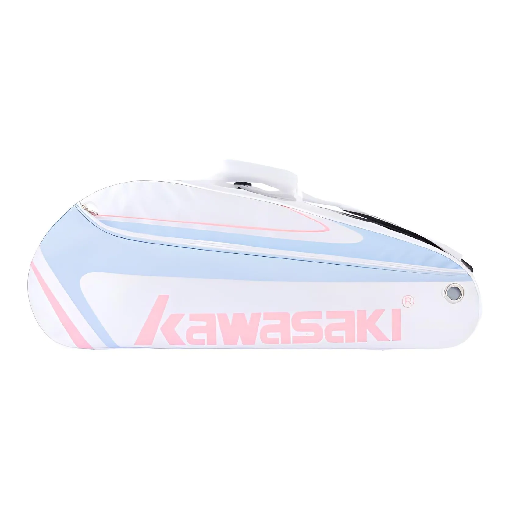 Kawasaki Fabric 3 Pcs Set Fashionable Badminton Racket Bag Gym Bag Regular Unisex Breeze Blue