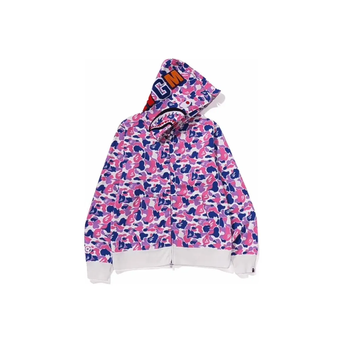 Bape Store Guangzhou Separate Shark Full Zip Hoodie