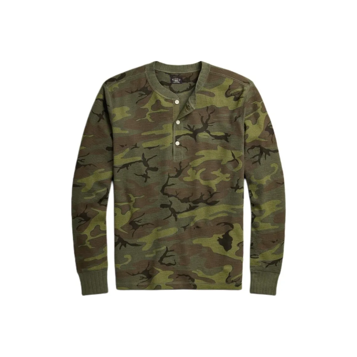 Double RL FW24 Трикотаж Мужской Оливково-зеленый