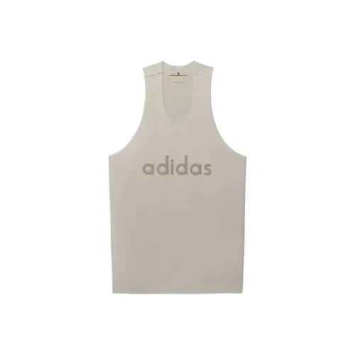 Fear of God Athletics Adidas Co Branded Paragraph Серый Мужские Майки