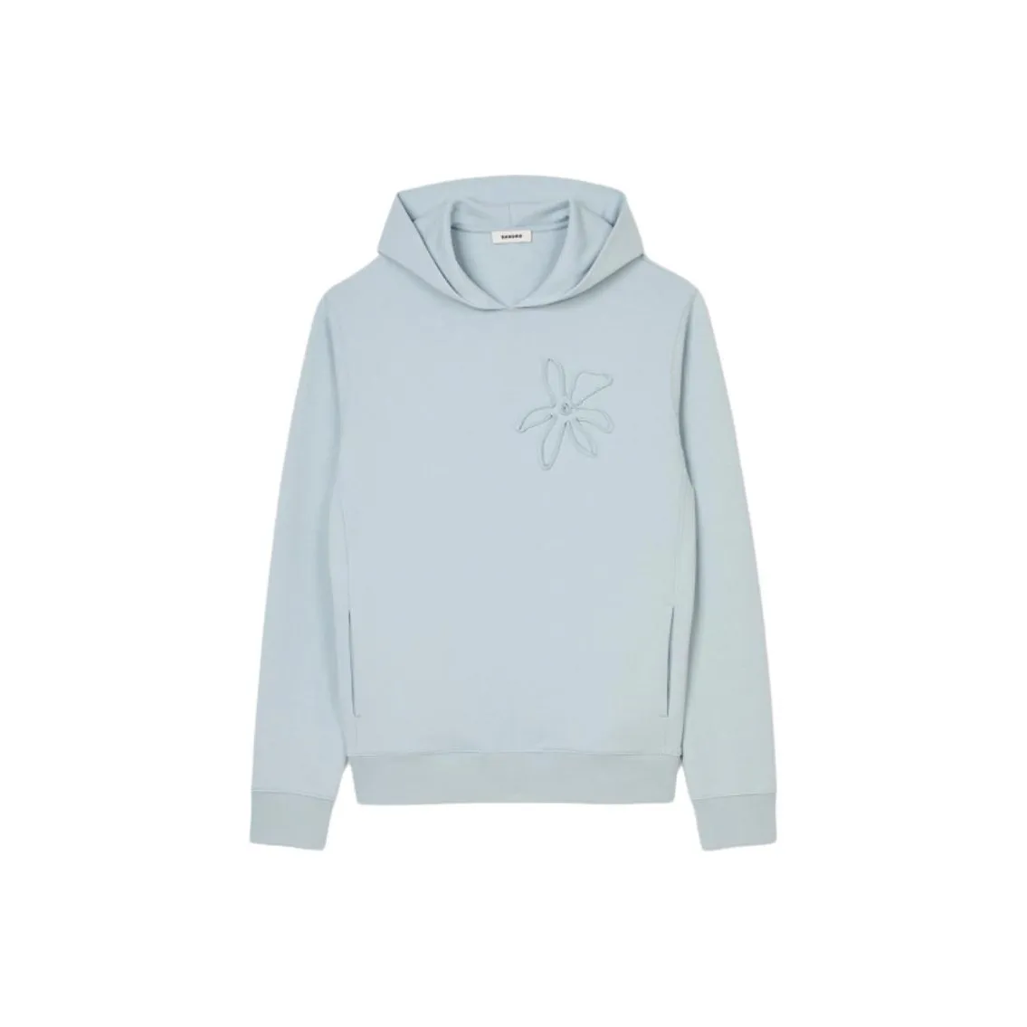Sandro Single Flower Hoodie